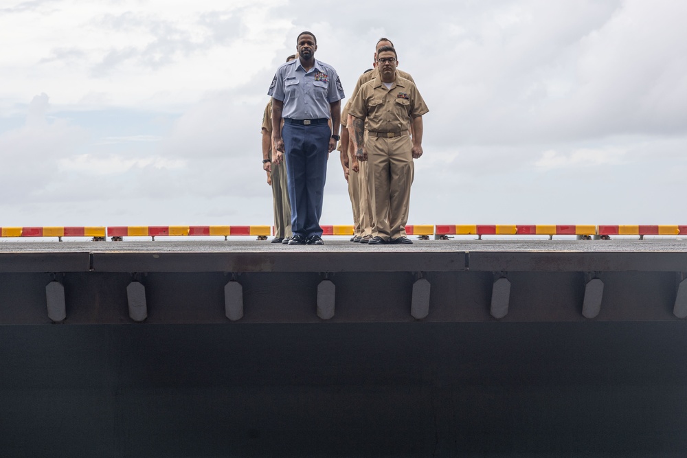 FY26 Chief Pinning Ceremony on board Iwo Jima (LHD 7)