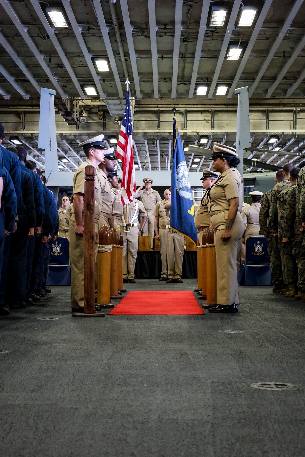 FY26 Chief Pinning Ceremony on board Iwo Jima (LHD 7)