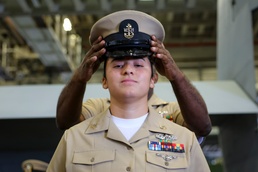 FY26 Chief Pinning Ceremony on board Iwo Jima (LHD 7)