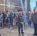 USS George H.W. Bush hosts Secretary of War Pete Hegseth and Secretary of the Navy  John Phelan during the Titans of the Sea Presidential Review celebrating the Navy's 250th birthday.