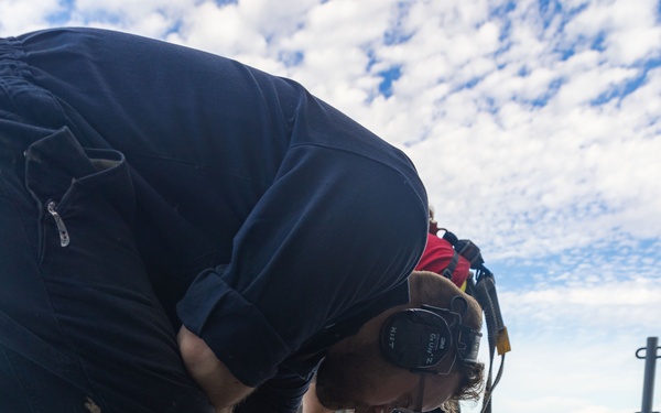 USS Gerald R. Ford (CVN 78) Conducts a Live-Fire Gunnery Exercise