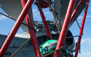 USS Gerald R. Ford (CVN 78) Conducts Helicopter Flight Operations