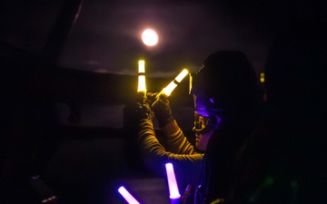 USS Gerald R. Ford (CVN 78) Night Flight Operations