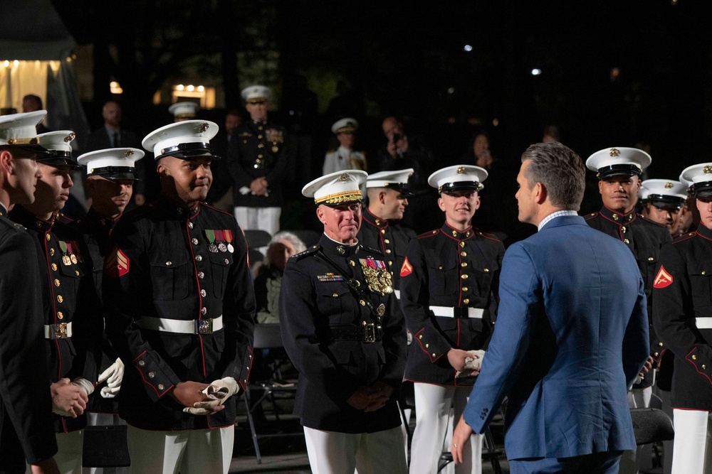 39th Commandant of the Marine Corps, Gen. Eric M. Smith attends the National Marine Corps 250 Ceremony