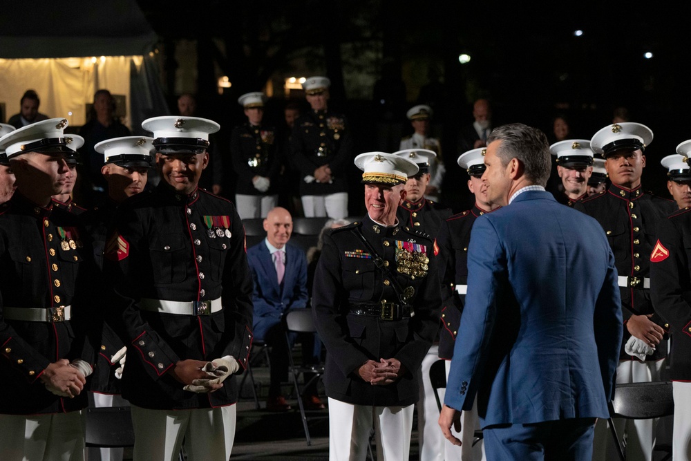 39th Commandant of the Marine Corps, Gen. Eric M. Smith attends the National Marine Corps 250 Ceremony