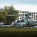 Navy and Marine Corps helicopter squadrons conduct aviation demonstration