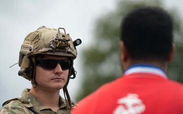 Navy and Marine Corps helicopter squadrons conduct aviation demonstration