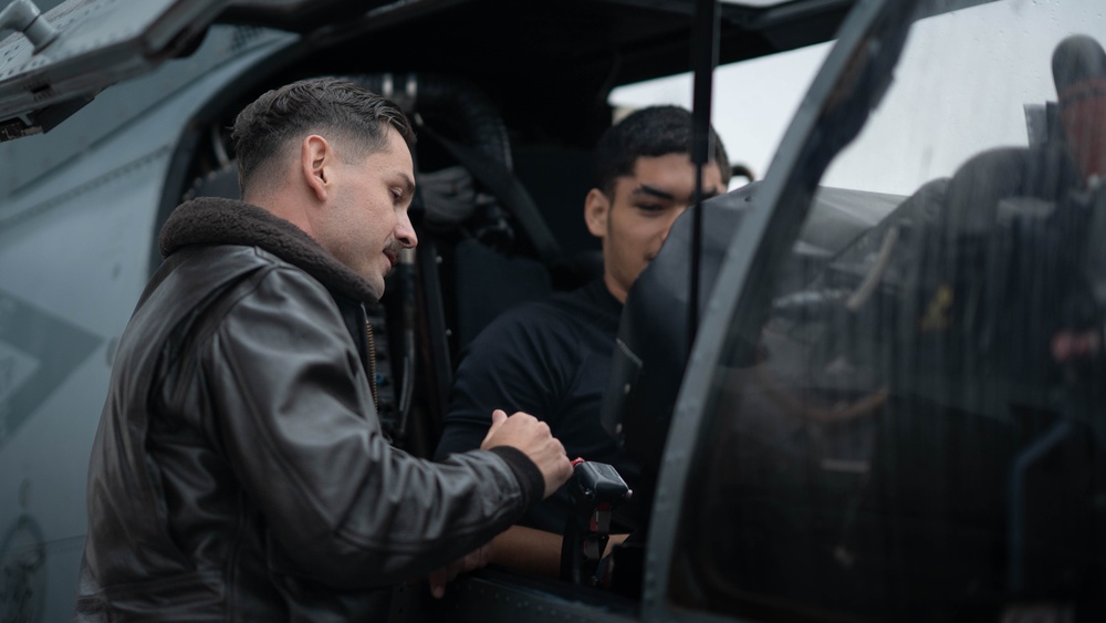 USS Arlington (LPD 24) hosts public tours during Navy and Marine Corps 250