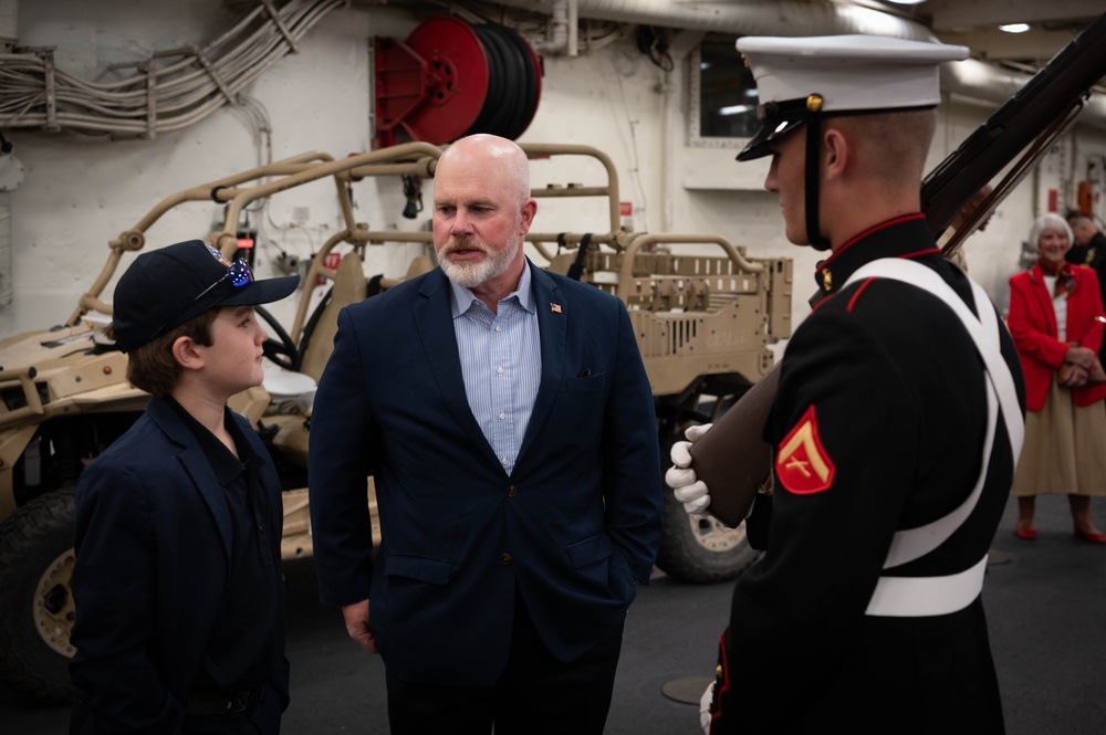 U.S. Navy Band Performs at Admiral's Reception