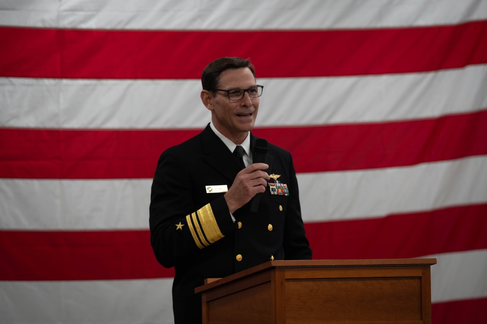 U.S. Navy Band Performs at Admiral's Reception