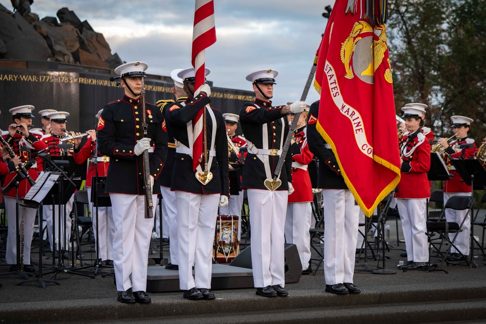 National Marine Corps 250 Ceremony