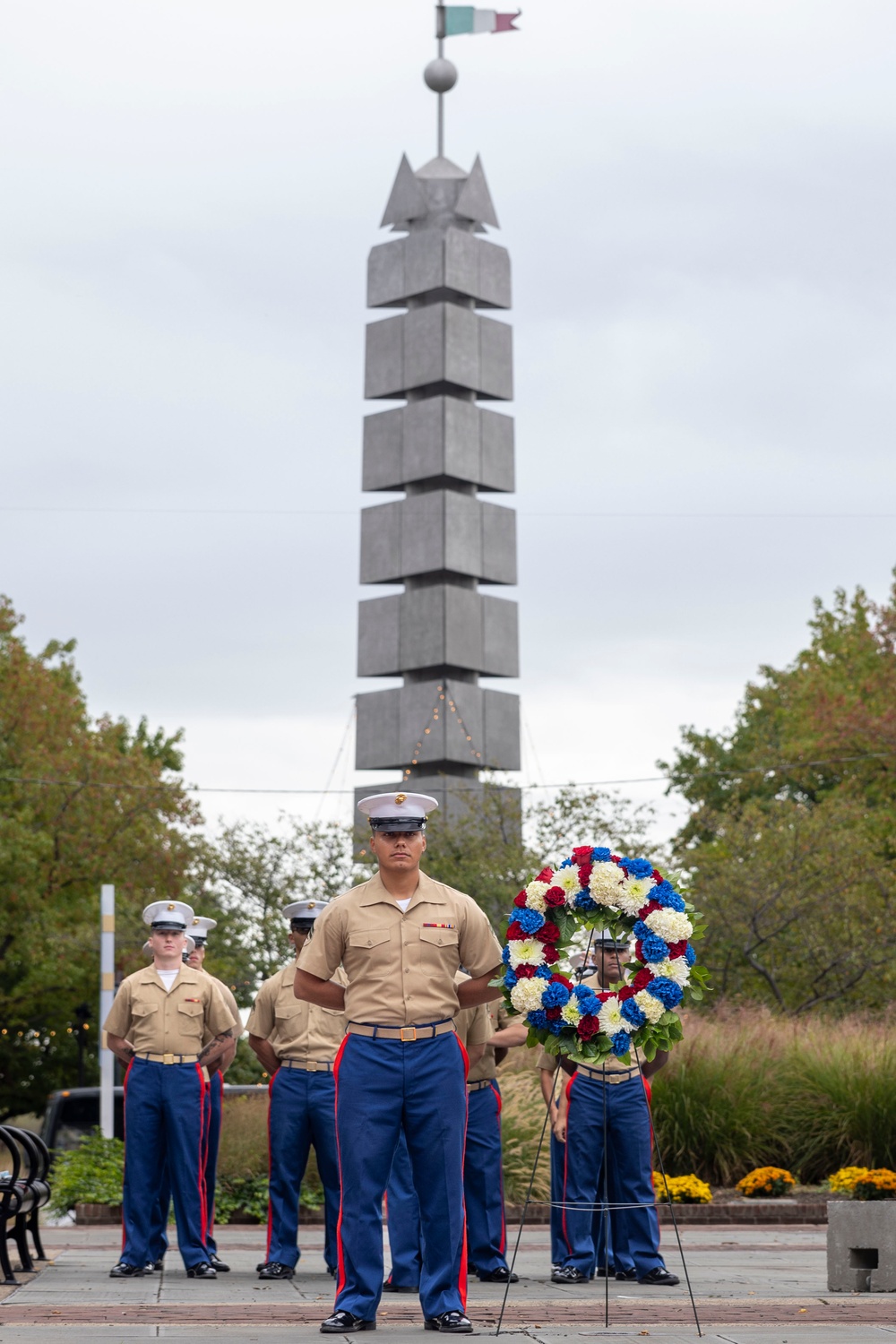 NMC 250 Philadelphia: Beirut Memorial Wreath Laying Ceremony