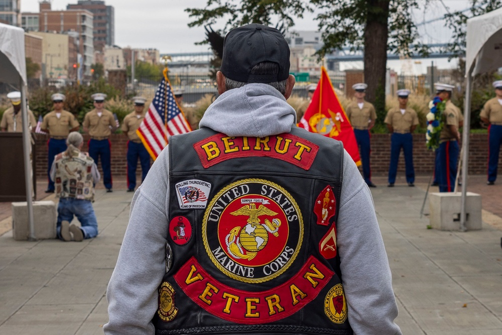 NMC 250 Philadelphia: Beirut Memorial Wreath Laying Ceremony