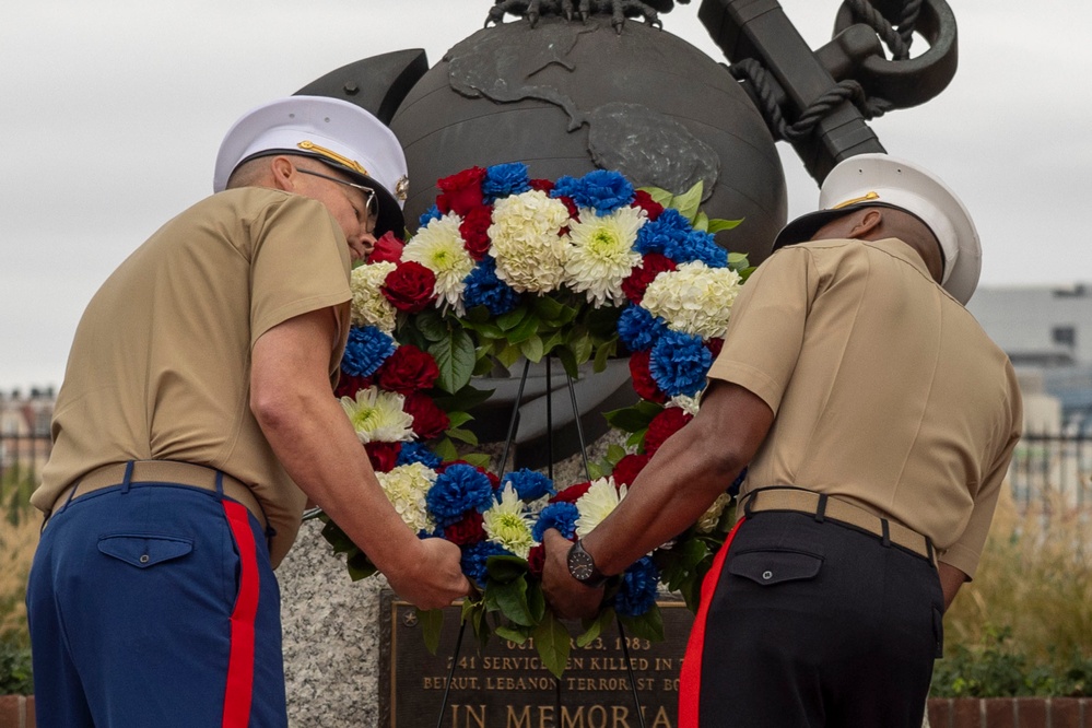 NMC 250 Philadelphia: Beirut Memorial Wreath Laying Ceremony