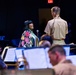 Patti LaBelle rehearses with Navy Band for Victory at Sea concert