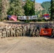 Oregon military members and ROTC students take part in the Norwegian Foot March