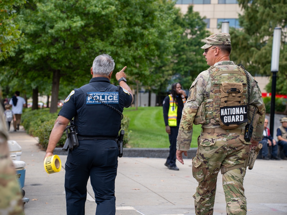 Soldiers respond to a shooting incident Soldiers respond to a shooting incident
