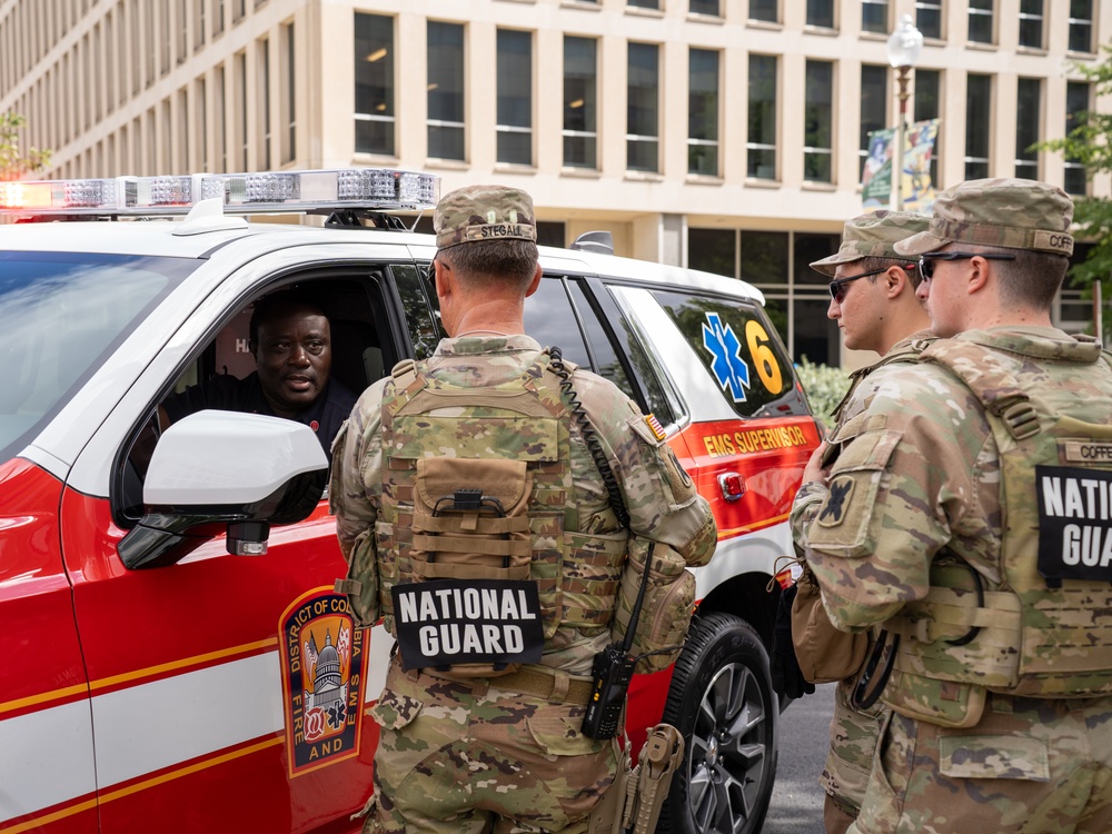 Soldiers respond to a shooting incident Soldiers respond to a shooting incident
