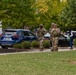 Soldiers provide a presence patrol in the National Mall
