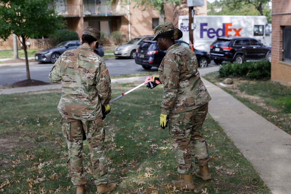 National Guard leaders support beautification efforts National Guard leaders support beautification efforts