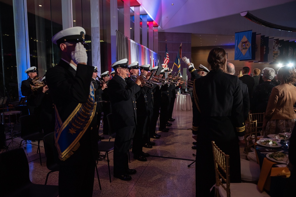 U.S. Navy Ceremonial Band plays at Constitution Hall