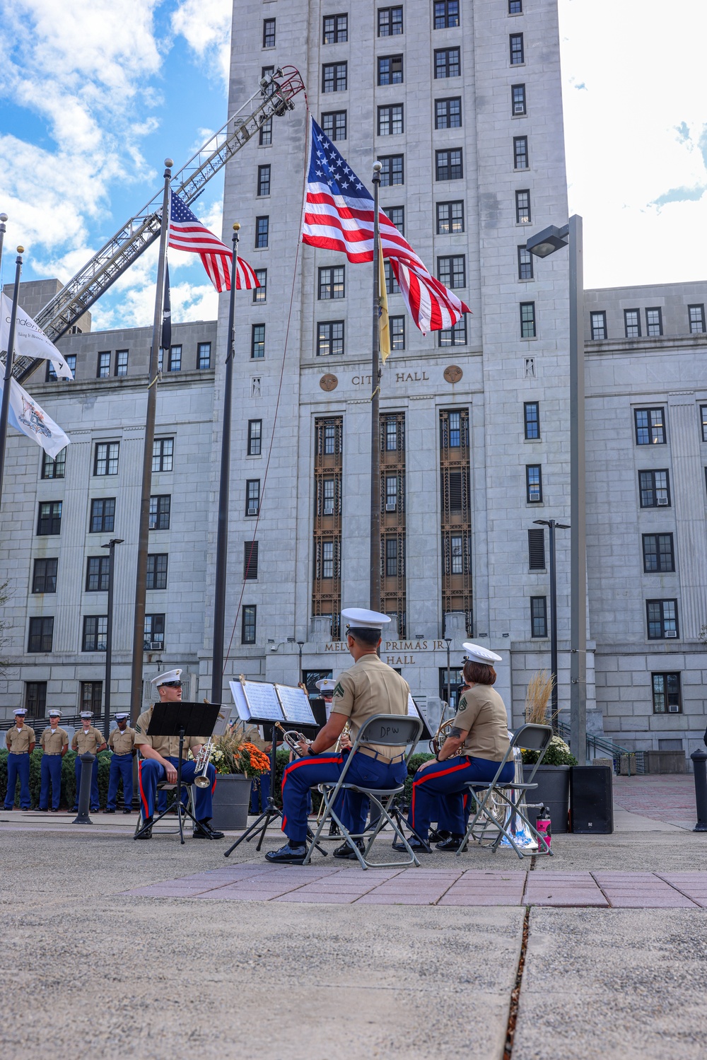 NMC 250 Philadelphia: Camden City Hall flag raising ceremony