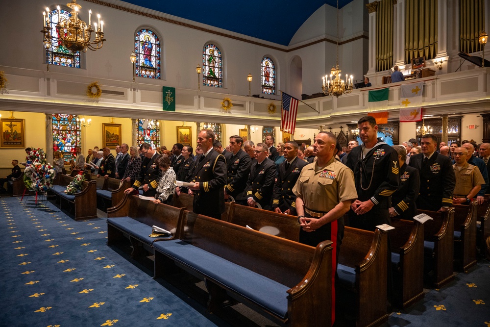 Commodore John Barry Wreath Laying Ceremony