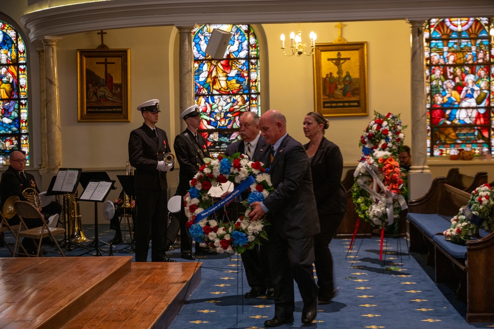 Commodore John Barry Wreath Laying Ceremony