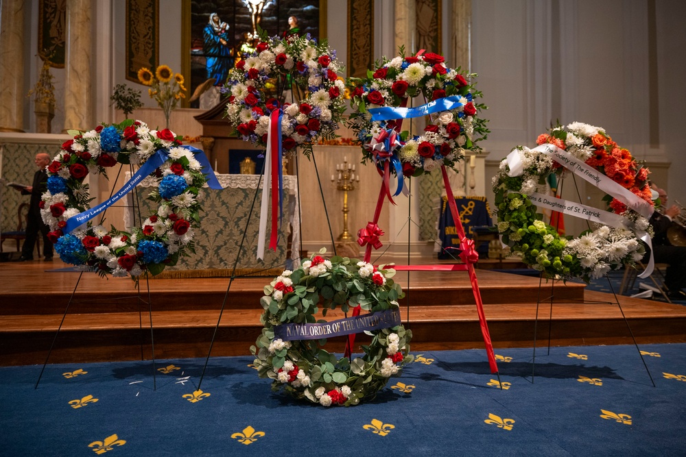Commodore John Barry Wreath Laying Ceremony