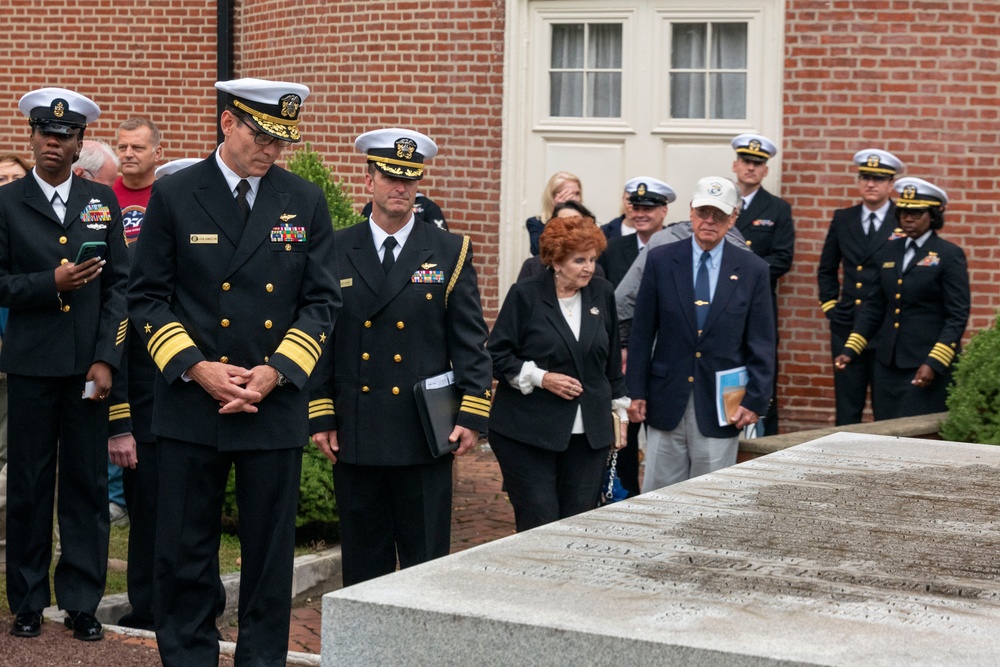 Commodore John Barry Wreath Laying Ceremony