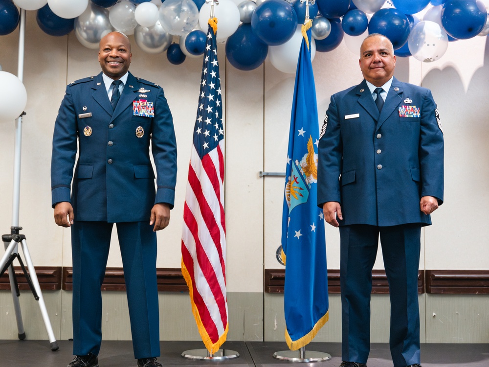 349th Air Mobility Wing NCO and SNCO Induction Ceremony