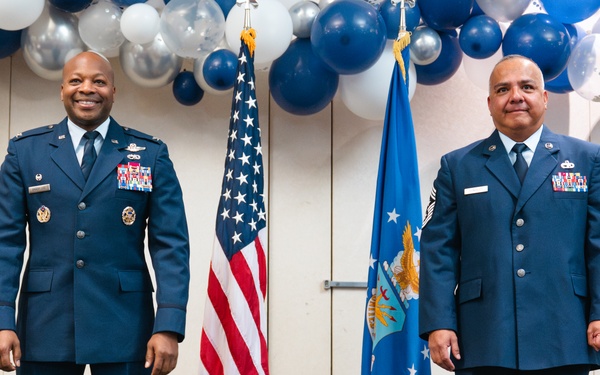 349th Air Mobility Wing NCO and SNCO Induction Ceremony