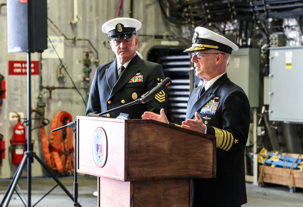 CNO visits USS Cooperstown