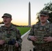 Mississippi Army National Guard Soldiers patrol on the National Mall