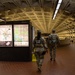 Mississippi Army National Guard Soldiers patrol the Washington Metro