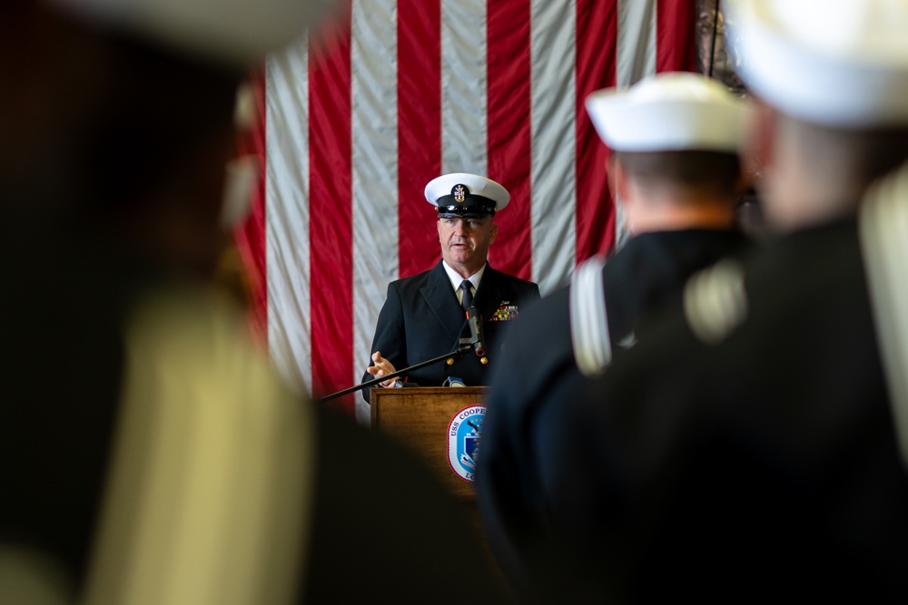 Navy and Marine Corps 250 CNO Visits USS Cooperstown