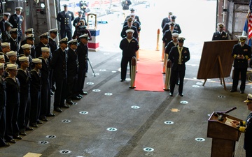 Navy and Marine Corps 250 CNO Visits USS Cooperstown