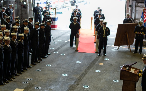Navy and Marine Corps 250 CNO Visits USS Cooperstown