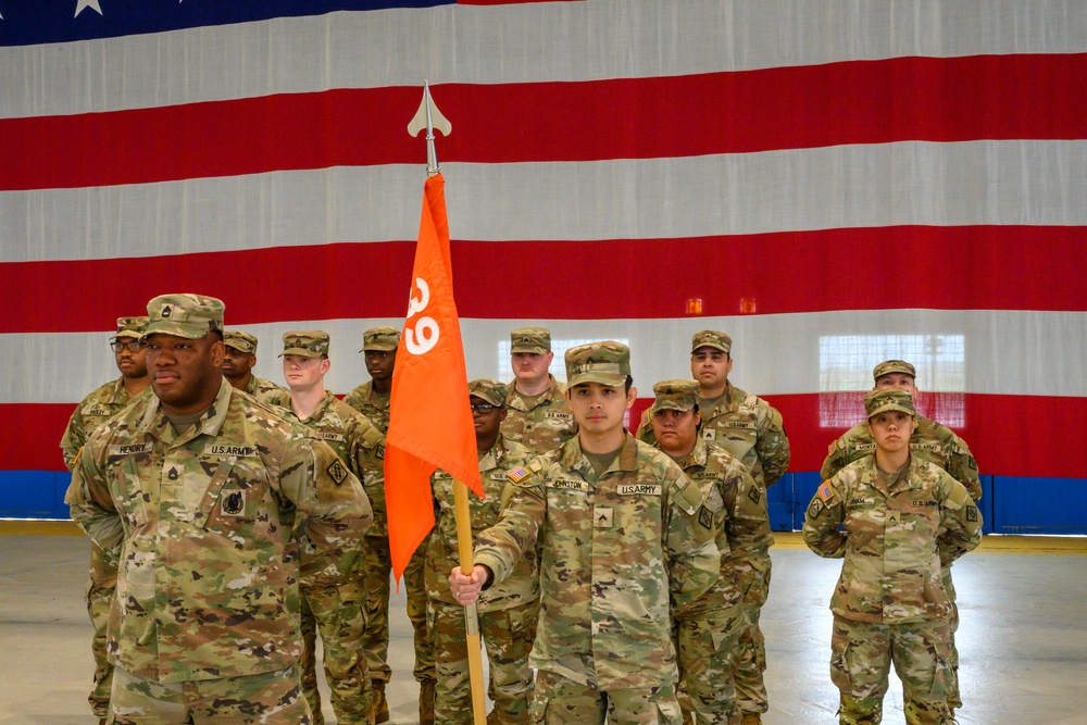 Change of Responsibility Ceremony, HHD, 39th Strat. Sig. Bn.