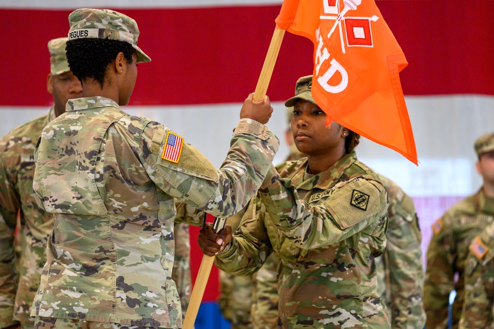 Change of Responsibility Ceremony, HHD, 39th Strat. Sig. Bn.
