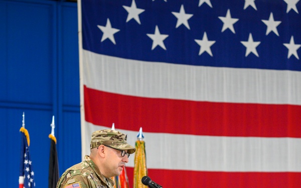 Change of Responsibility Ceremony, HHD, 39th Strat. Sig. Bn.