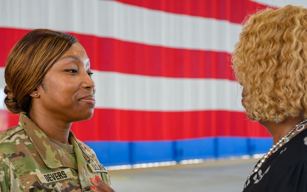Change of Responsibility ceremony, USANEC-BE