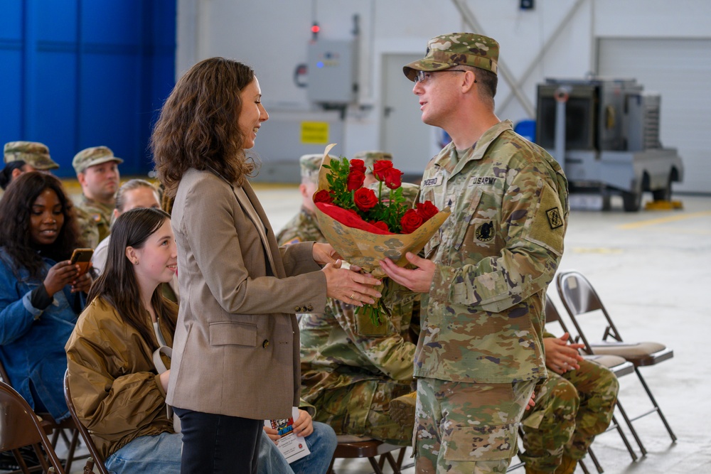 Change of Responsibility ceremony, USANEC-BE