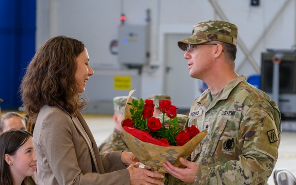 Change of Responsibility ceremony, USANEC-BE
