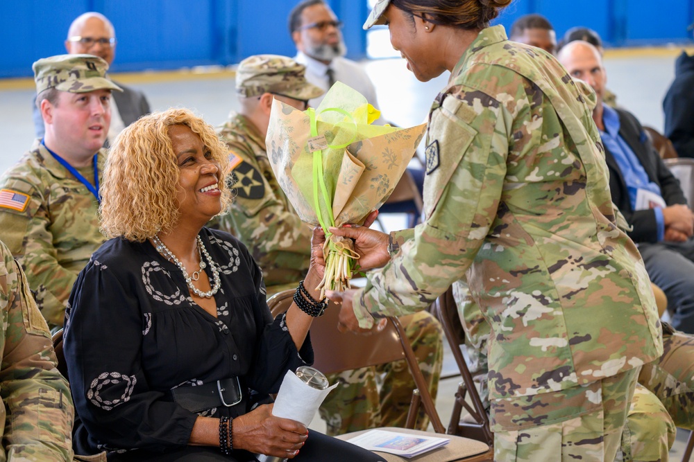 Change of Responsibility ceremony, USANEC-BE