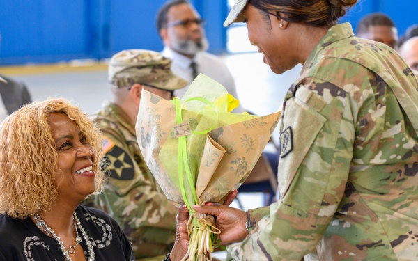 Change of Responsibility ceremony, USANEC-BE