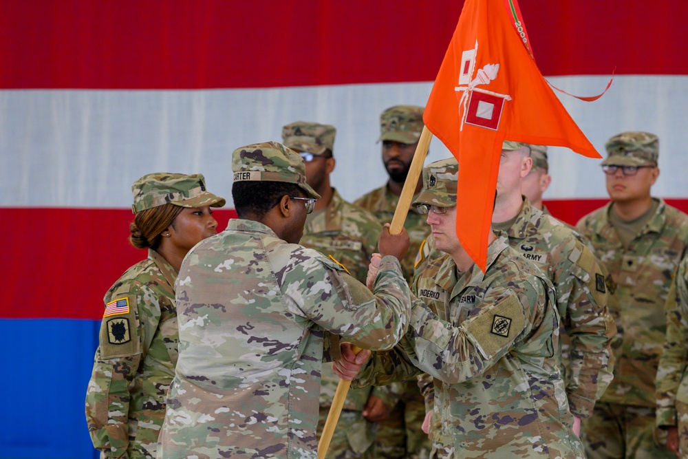 Change of Responsibility ceremony, USANEC-BE