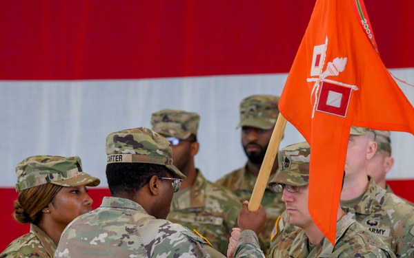 Change of Responsibility ceremony, USANEC-BE