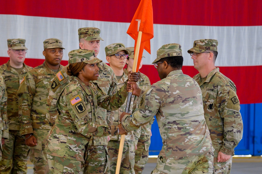 Change of Responsibility ceremony, USANEC-BE