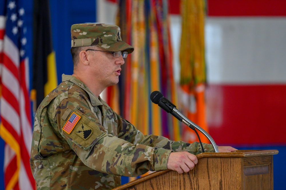 Change of Responsibility ceremony, USANEC-BE